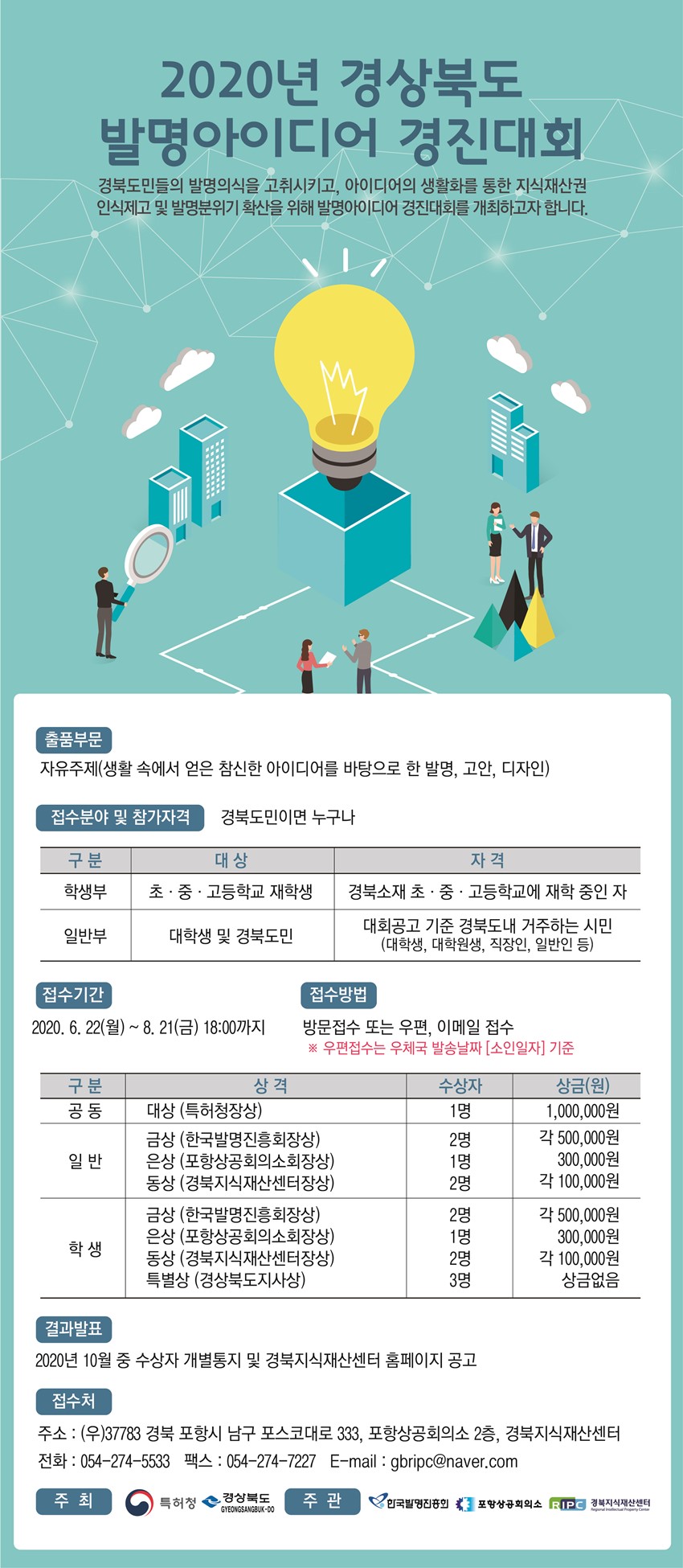 1.2020년 경상북도 발명아이디어 경진대회 안내